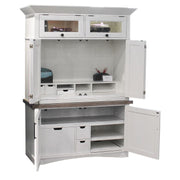 Americana Modern - Workstation with LED Light - R&R Furniture Gallery (Fountain Valley, CA)