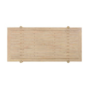 Gata - Outdoor Rectangular Dining Table - Light Teak - R&R Furniture Gallery (Fountain Valley, CA)