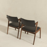 Edwin - Mid-Century Modern Dining Chair (Set of 2) - R&R Furniture Gallery (Fountain Valley, CA)