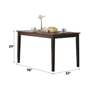 Cardiff - 48" Dining Table - Espresso - R&R Furniture Gallery (Fountain Valley, CA)