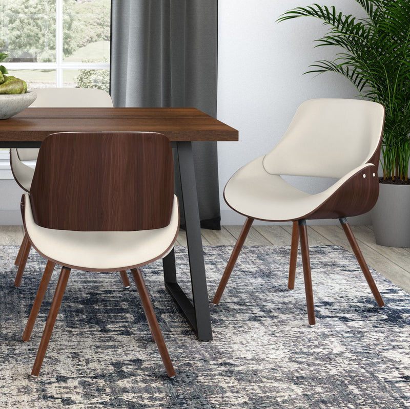 Malden - Bentwood Upholstered Dining Chair With Wood Back - R&R Furniture Gallery (Fountain Valley, CA)