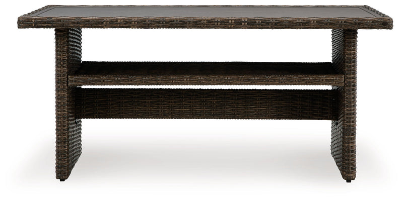 Brook Ranch - Rect Multi-use Table - Brown - R&R Furniture Gallery (Fountain Valley, CA)
