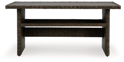 Brook Ranch - Rect Multi-use Table - Brown - R&R Furniture Gallery (Fountain Valley, CA)