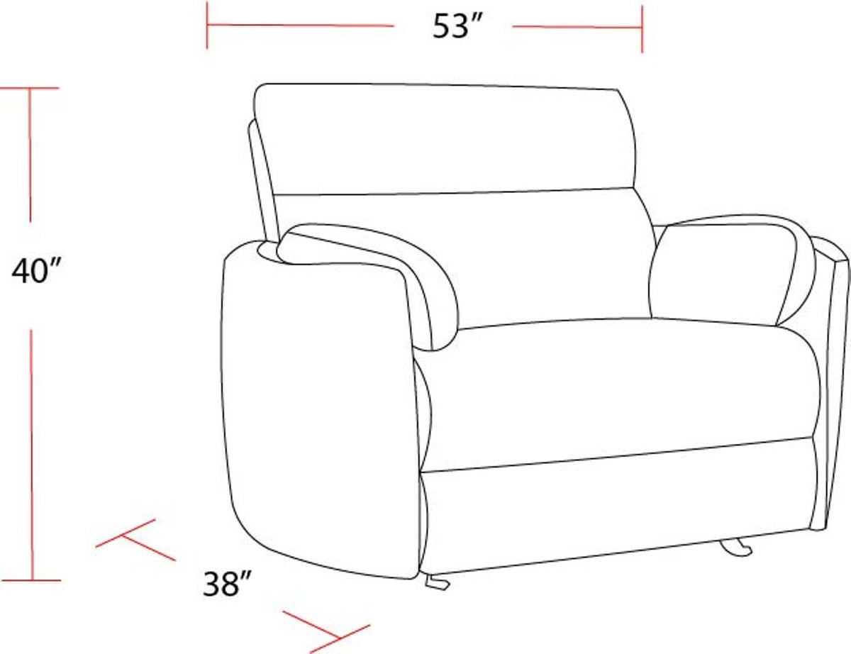 Radius Xl - Extra Wide Power Glider Recliner