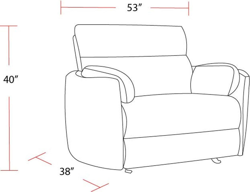 Radius Xl - Extra Wide Power Glider Recliner (Set of 2)