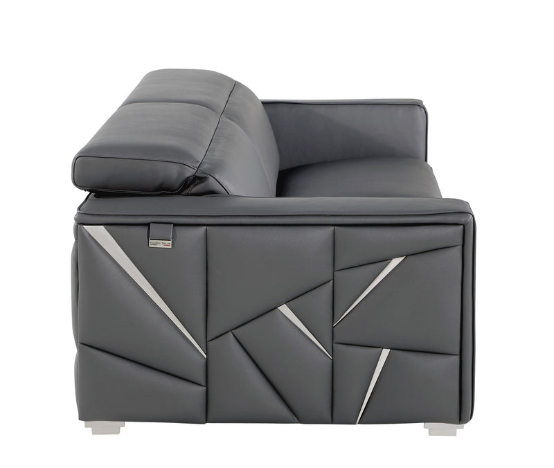 1120 - Leather Loveseat - R&R Furniture Gallery (Fountain Valley, CA)