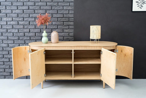 Miami - Modern Natural Oak Buffet — view 2