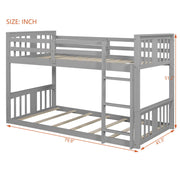 Solid Construction Bunk Bed & Ladder - R&R Furniture Gallery (Fountain Valley, CA)