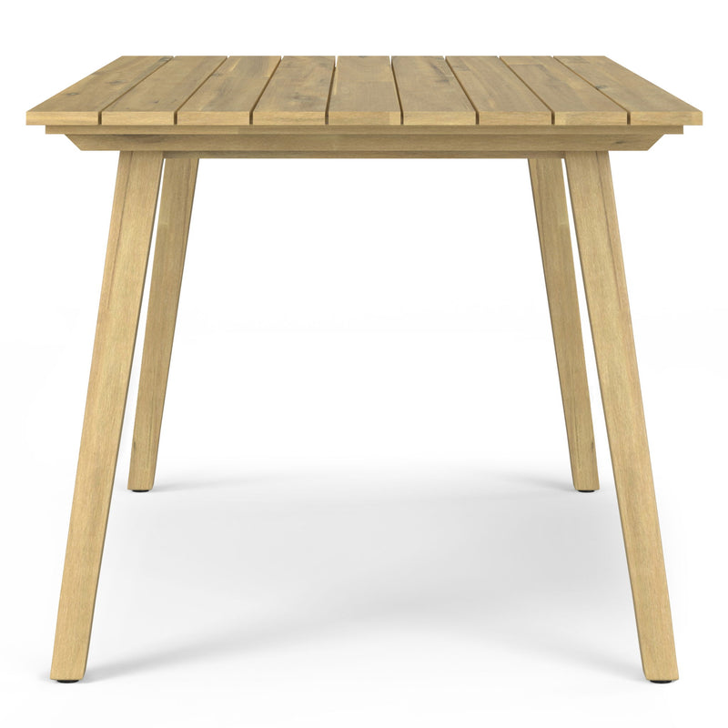Kona - Outdoor Dining Table - Light Teak - R&R Furniture Gallery (Fountain Valley, CA)