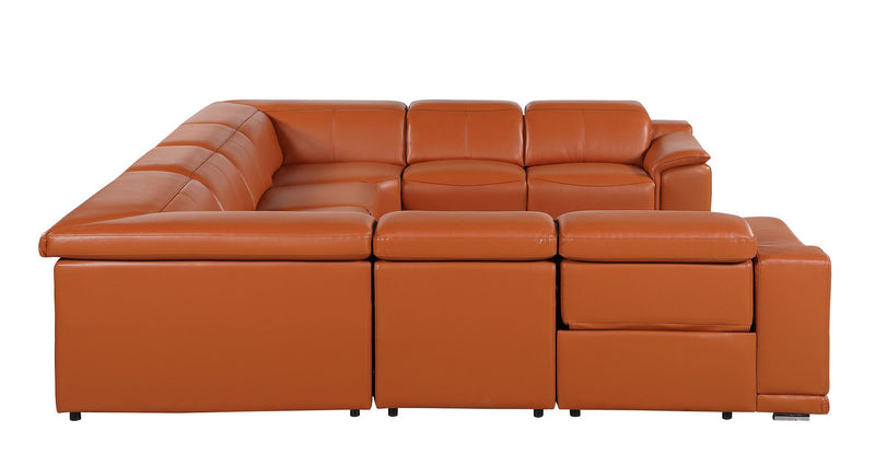 9762 - 8-Piece U-Shaped Sectional Sofa With 4 Power Recliners