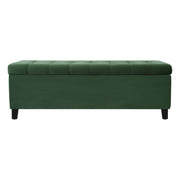 Upholstered Storage Ottoman Bench, Foot Rest For Bedroom - R&R Furniture Gallery (Fountain Valley, CA)