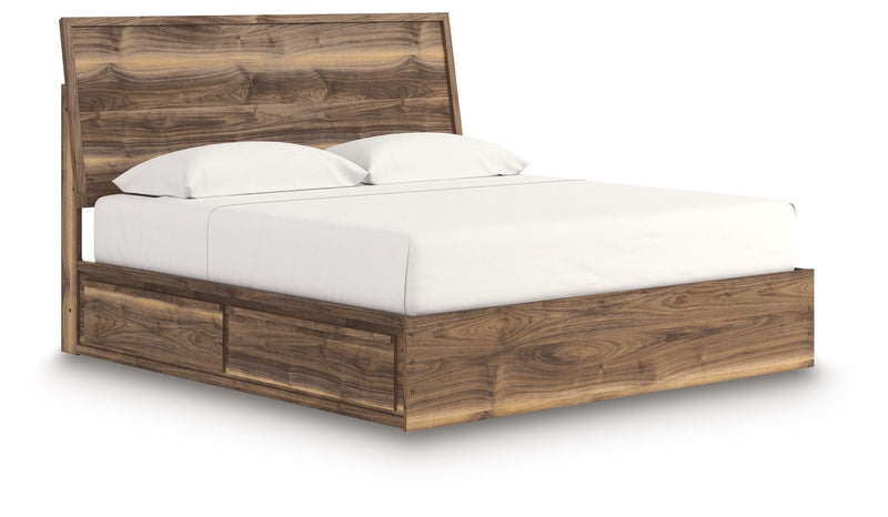 Chirason - Panel Bed With Storage - R&R Furniture Gallery (Fountain Valley, CA)