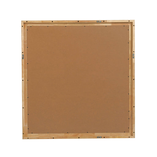 Santa Barbara - Modern Natural Rectangular Mirror — view 2