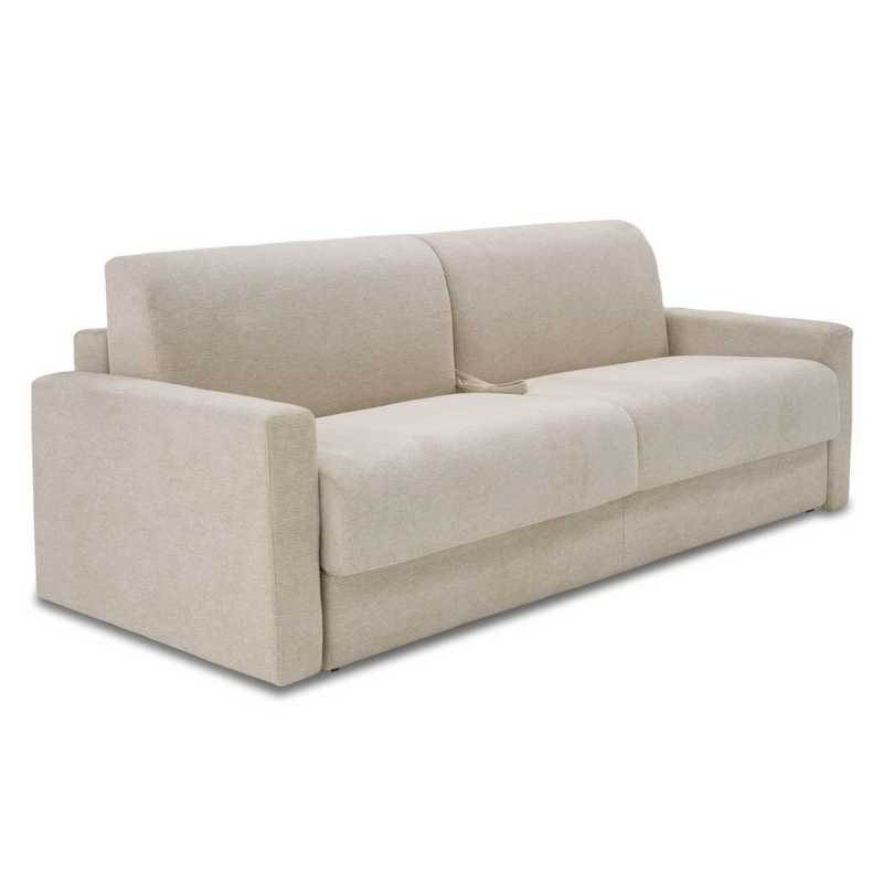 Revers - Italian Modern Sand Fabric 55" Sofa bed — view 4