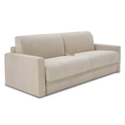 Revers - Italian Modern Sand Fabric 63" Sofa Bed — view 4