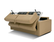 Revers - Italian Modern Desert Leather 55" Sofa bed — view 2