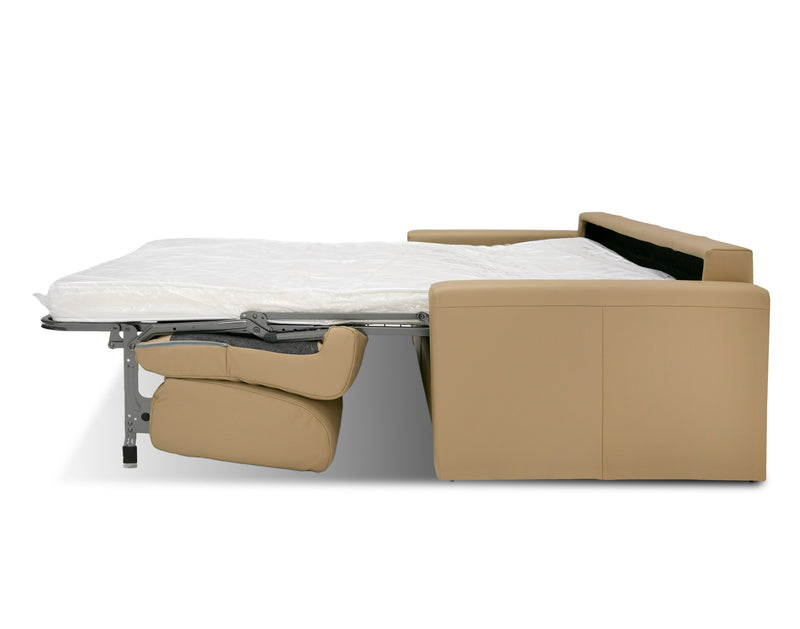 Revers - Italian Modern Desert Leather 55" Sofa bed — view 5