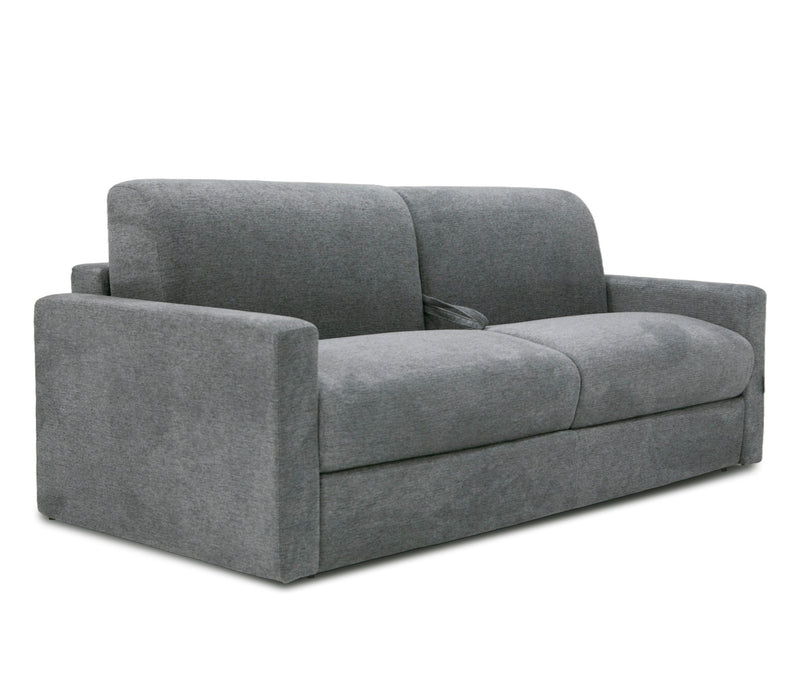 Revers - Italian Modern Grey Fabric 63" Sofa Bed — view 5