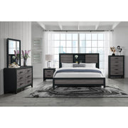 Soluto - Bed With Bookcase Headboard - R&R Furniture Gallery (Fountain Valley, CA)