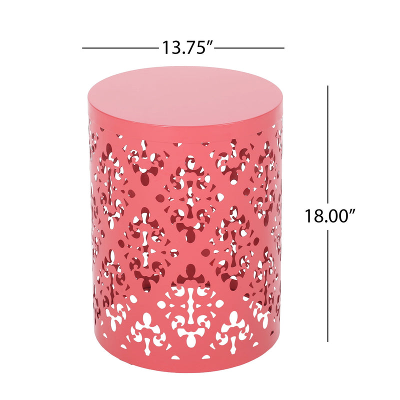 Outdoor Metal Modern Design End Table - R&R Furniture Gallery (Fountain Valley, CA)