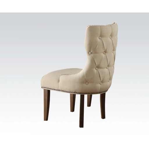 Inverness - Chair - Fabric & Salvage Oak - R&R Furniture Gallery (Fountain Valley, CA)