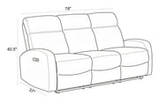 Tuscany - Power Reclining Sofa Set - R&R Furniture Gallery (Fountain Valley, CA)