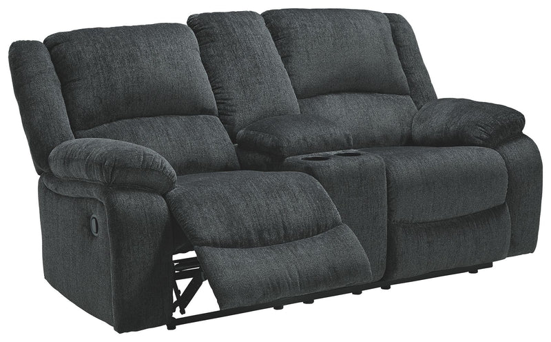 Draycoll - Reclining Loveseat - R&R Furniture Gallery (Fountain Valley, CA)
