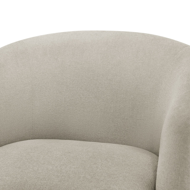 Ardena - Modern Swivel Barrel Chair - R&R Furniture Gallery (Fountain Valley, CA)