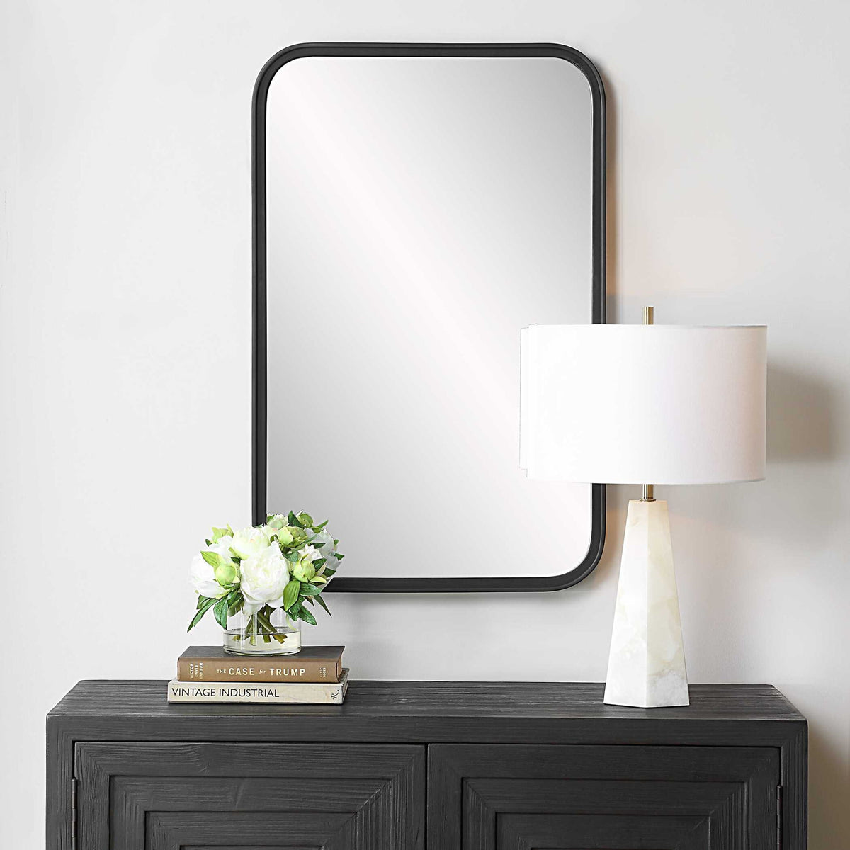 Bedroom Mirror - Black