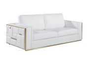 1130 - Top Grain Italian Leather Sofa - R&R Furniture Gallery (Fountain Valley, CA)