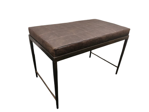 Malo - 28" Leather Bench - R&R Furniture Gallery (Fountain Valley, CA)