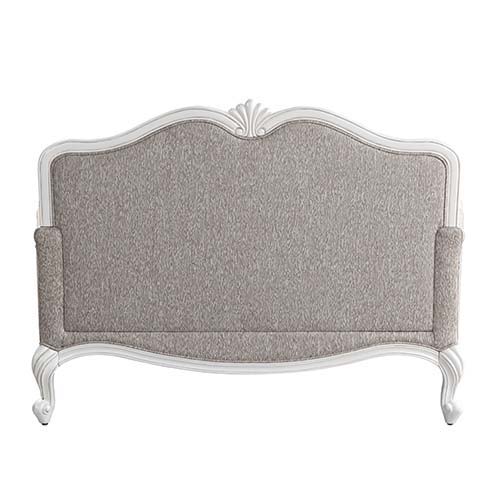 Ciddrenar - Loveseat With 3 Pillows - Fabric & White - R&R Furniture Gallery (Fountain Valley, CA)