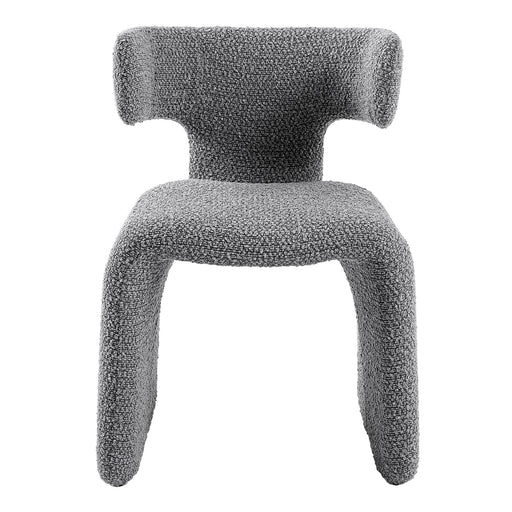Bergman - Modern Light Grey Fabric Dining Chair