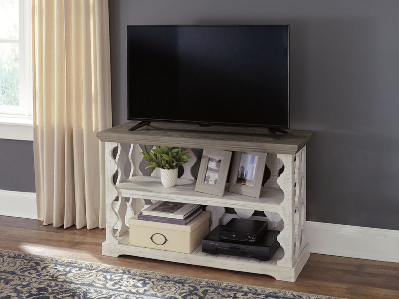 Havalance - Console Sofa Table - Gray / White - R&R Furniture Gallery (Fountain Valley, CA)