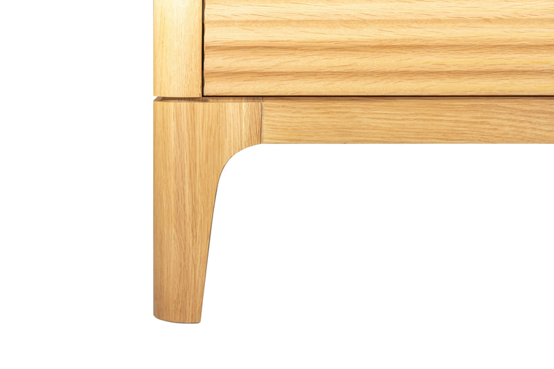 Seattle - Modern Natural Oak Chest — view 5
