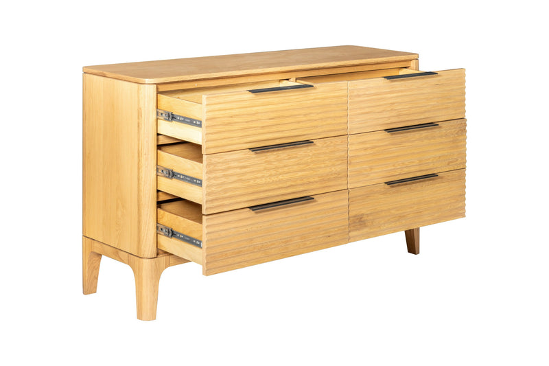 Seattle - Modern Natural Oak Dresser — view 2