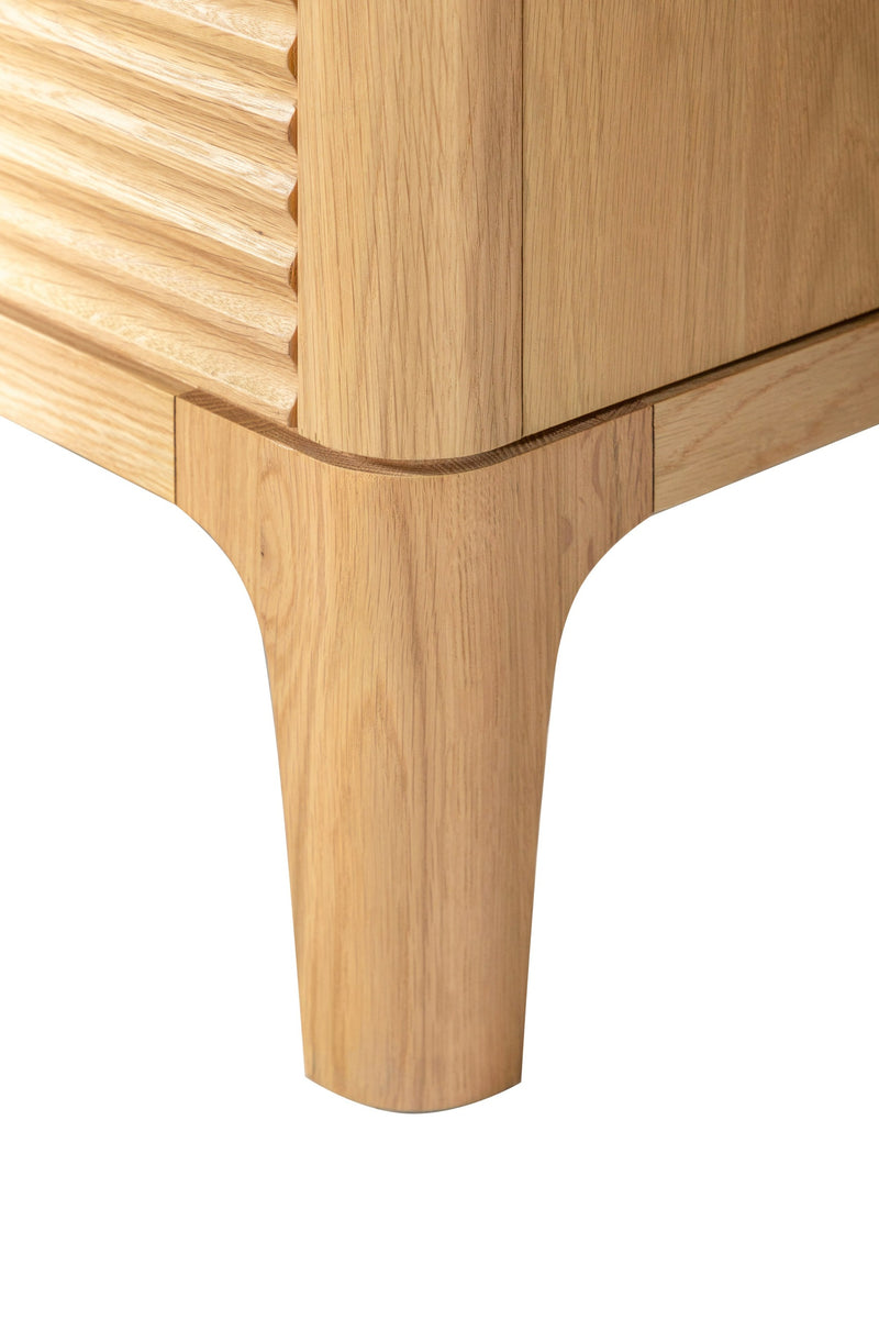 Seattle - Modern Natural Oak Dresser — view 4