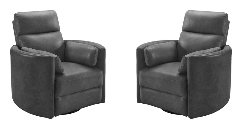 Radius - Power Swivel Glider Recliner - R&R Furniture Gallery (Fountain Valley, CA)
