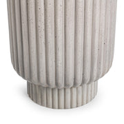 Givens - Outdoor Accent Table - Light Gray - R&R Furniture Gallery (Fountain Valley, CA)