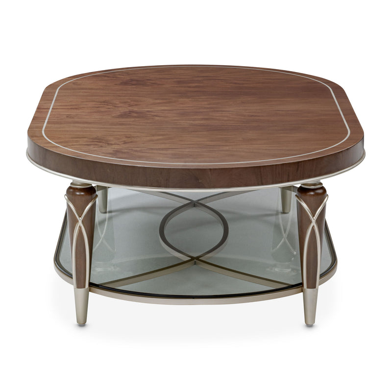 Villa Cherie - Oval Cocktail Table - R&R Furniture Gallery (Fountain Valley, CA)