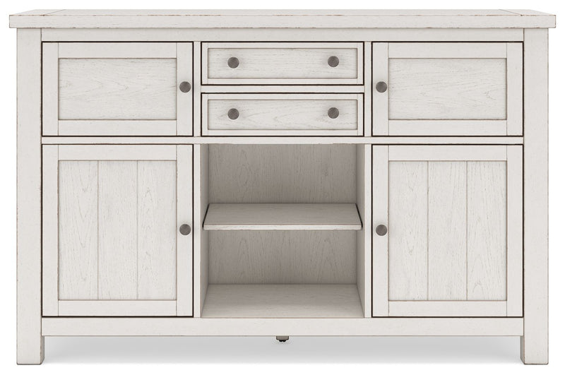 Robbinsdale - Dining Room Server - Antique White - R&R Furniture Gallery (Fountain Valley, CA)