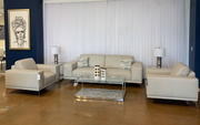 Soho - Contemporary Light Grey Armchair
