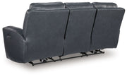Next Move - Power Reclining Sofa With Adjustable Headrest - R&R Furniture Gallery (Fountain Valley, CA)
