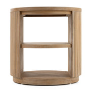 Jacobson - Modern Natural Acacia End Table — view 2