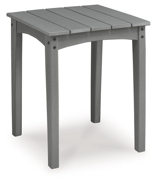 Cove Beach - Square End Table - Gray - R&R Furniture Gallery (Fountain Valley, CA)