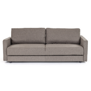 Fredonia Modern Grey Fabric Sofa Bed w/ Storage