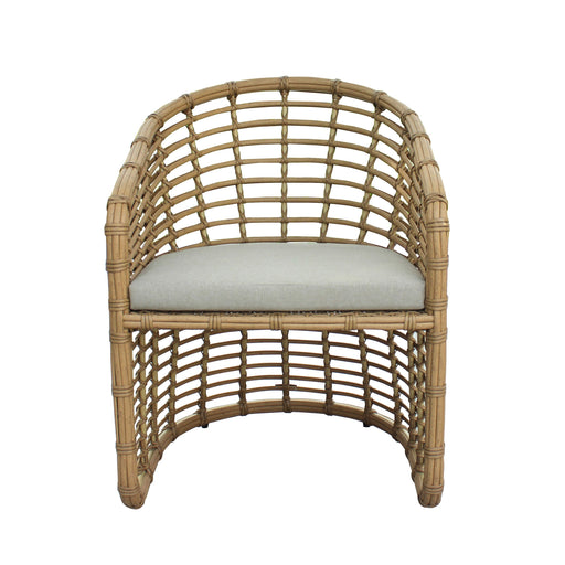 Mina - Outdoor Bamboo Wicker Dining Set — view 2