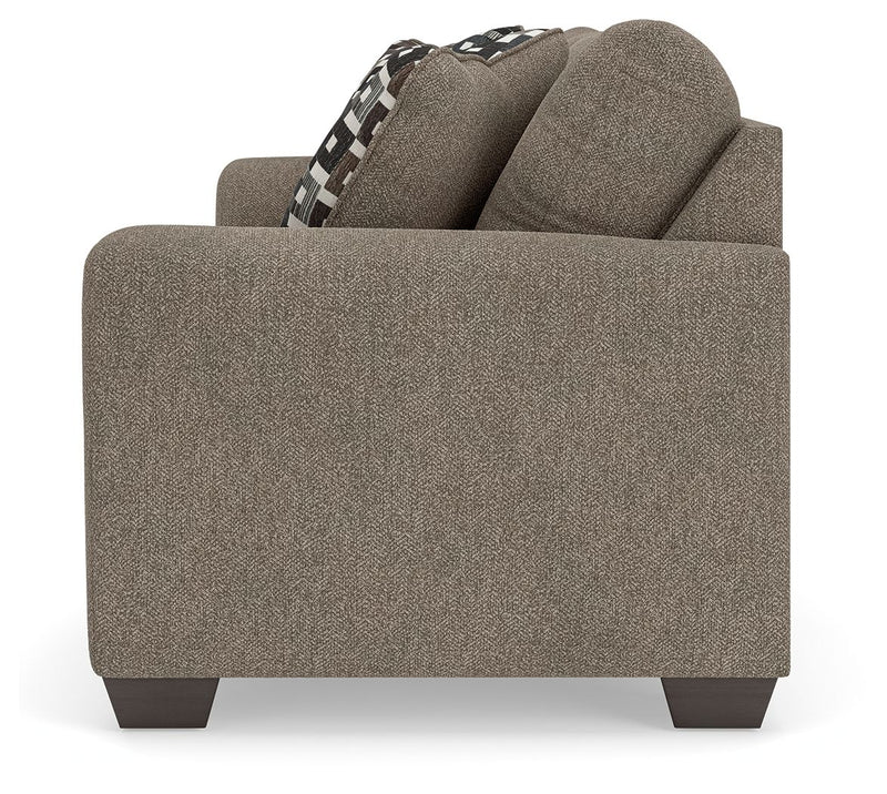 Triston-Peaks - Sofa - Suede - R&R Furniture Gallery (Fountain Valley, CA)