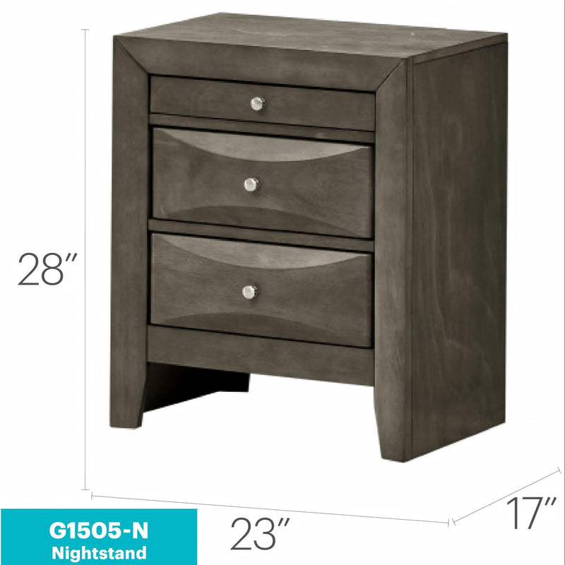 Modern Design Nightstand - R&R Furniture Gallery (Fountain Valley, CA)