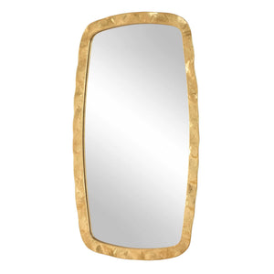 Iron-Framed Mirror - Gold Leaf
